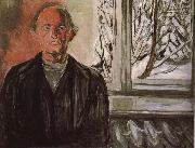 Edvard Munch Self-Portrait oil painting